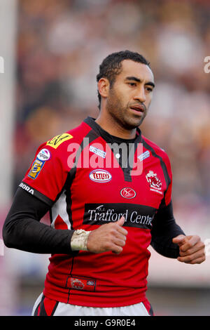 Rugby League - Engage Super League - Salford Stadt-Rottöne V Leeds Rhinos - The Willows Stockfoto