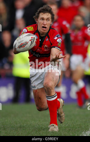 Rugby League - Engage Super League - Salford Stadt-Rottöne V Leeds Rhinos - The Willows Stockfoto