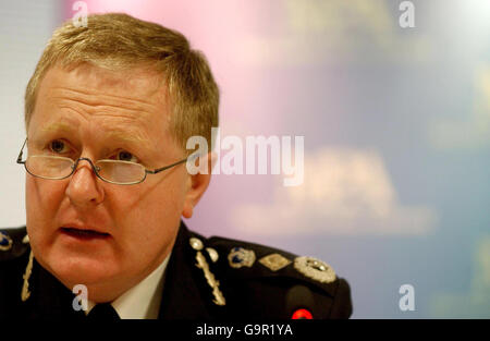 Metropolitan Police Authority treffen Stockfoto