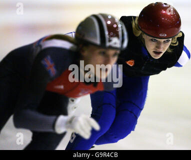 Eisschnelllauf - Trainingseinheit - Milan Stockfoto