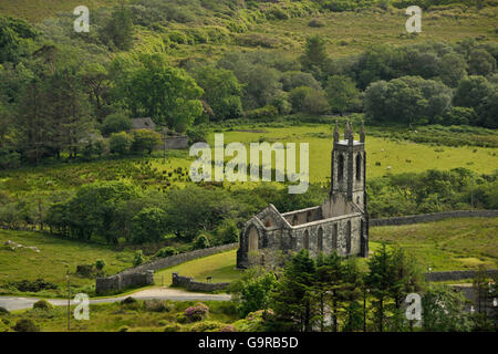 Alte Kirche von Dunlewey, County Donegal, Irland / Dunlewy, Ruine Stockfoto