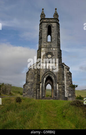 Alte Kirche von Dunlewey, County Donegal, Irland / Dunlewy, Ruine Stockfoto