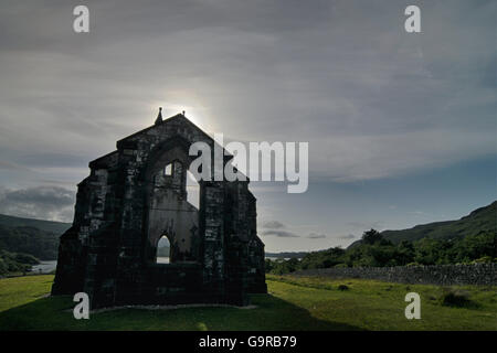 Alte Kirche von Dunlewey, County Donegal, Irland / Dunlewy, Ruine Stockfoto