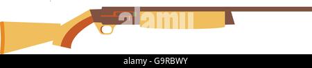 Gewehr-Symbol cartoon Stock Vektor