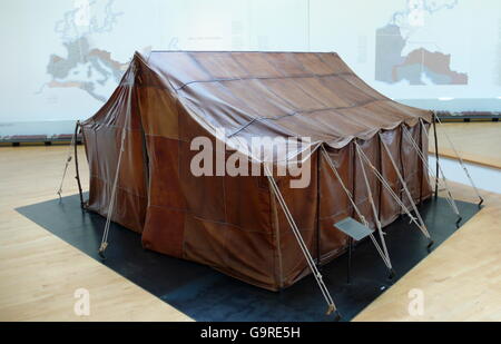 Römische Zelt, Römermuseum, Haltern bin sehen, Ruhrgebiet, Nordrhein-Westfalen, Deutschland / LWL-Römermuseum Stockfoto