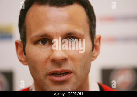 Fußball - Wales Pressekonferenz - Jurys Ballsbridge Hotel - Dublin Stockfoto