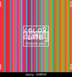 Abstrakte retro gestreiftes farbigen Hintergrund Stock Vektor