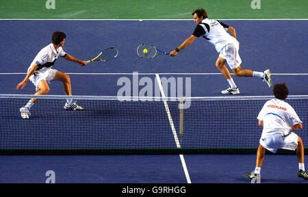 Tennis - Davis Cup - Großbritannien - Gruppe ein - Euro-Afrika-Zone V Holland - NEC - Birmingham Stockfoto