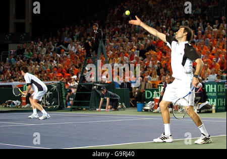 Tennis - Davis Cup - Großbritannien - Gruppe ein - Euro-Afrika-Zone V Holland - NEC - Birmingham Stockfoto