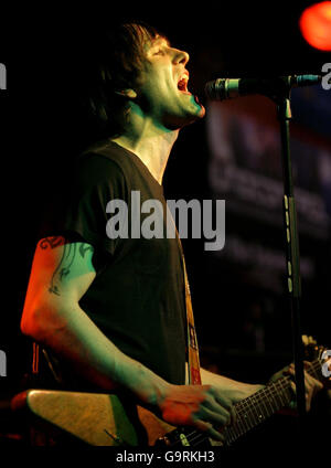 Asche Instore Gig - London Stockfoto