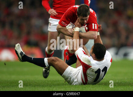 Rugby-Union - RBS 6 Nations Championship 2007 - Wales V England - Millennium Stadium Stockfoto