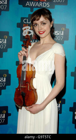 Classical BRIT Awards 2007 Nominierungen Start - London Stockfoto