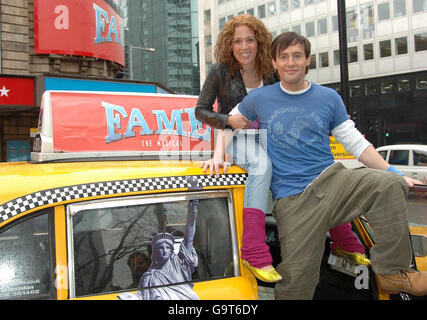 Ruhm der musikalischen Photocall - London Stockfoto