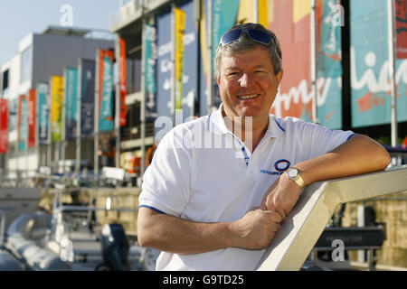 Sir Keith Mills am Americas Cup Stockfoto