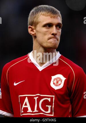 Fußball - FA Barclays Premiership - Manchester United / Sheffield United - Old Trafford. Darren Fletcher, Manchester United Stockfoto