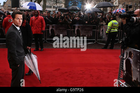 Shooter - UK Film Premiere - London. Mark Wahlberg kommt zur britischen Filmpremiere von Shooter im Odeon West End im Zentrum von London. Stockfoto