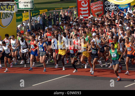 Flora London-Marathon 2007 Stockfoto