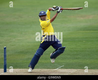 Trent Bridge Cricket - Friends Provident Trophy - Nord-Gruppe - Nottinghamshire Outlaws V Yorkshire Phoenix- Stockfoto