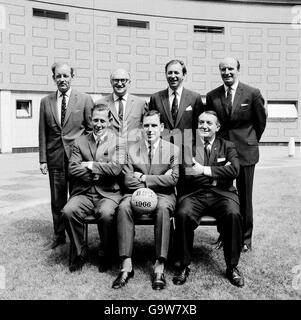 Fußball - Weltmeisterschaft 1966 - BBC Kommentar-Team Stockfoto