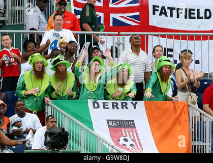 Cricket - ICC Cricket World Cup 2007 - Super-acht - Australien / Irland - Barbados Stockfoto