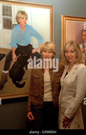 Royal Society of Portraitmaler Jahresausstellung Stockfoto