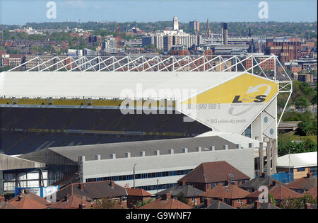 Fußball - Leeds United - Elland Road. Eine allgemeine Ansicht des Stadions an der Elland Road, Leeds. Stockfoto