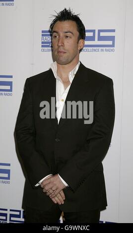 Christian O'Connell kommt für die Sony Radio Academy Awards 2007 im Grosvenor House Hotel im Zentrum von London an. DRÜCKEN SIE VERBANDSFOTO. Bilddatum: Montag, 30. April 2007. Das Foto sollte lauten: Yui Mok/PA Wire Stockfoto