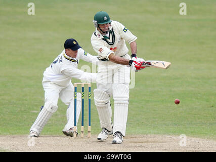 Cricket - Liverpool Victoria County Championship - Division One - Tag 3 - Worcestershire Royals V Warwickshire Bären - ne... Stockfoto