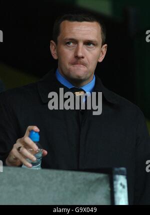 Fußball - FA Barclays Premiership - Watford / Newcastle United - Vicarage Road. Adrian Boothroyd, Manager von Watford. Stockfoto