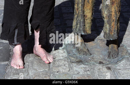 Ausschuss für das Gedenken an die irische Hungersnot Stockfoto