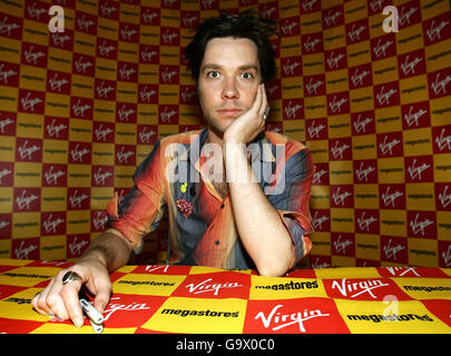 Rufus Wainwright Instore Gig und Unterzeichnung - London Stockfoto