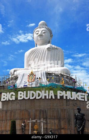moderne Beton Statue, big Buddha, Phuket, Insel Phuket, Thailand, Asien Stockfoto