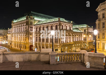 Wien Oper Stockfoto