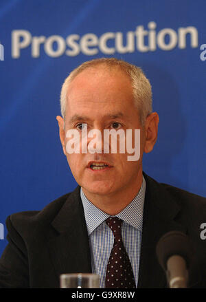 Fall Litwinenko annoucement Stockfoto