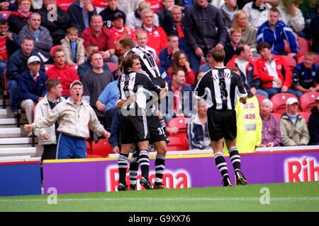 Fußball - FA Barclaycard Premiership - Middlesbrough V Newcastle United Stockfoto