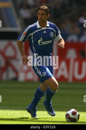 Fußball - deutsche Bundesliga - FC Schalke 04 V FC Nürnberg - VeltinsArena Stockfoto