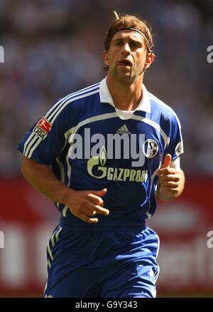 Fußball - deutsche Bundesliga - FC Schalke 04 V FC Nürnberg - VeltinsArena Stockfoto