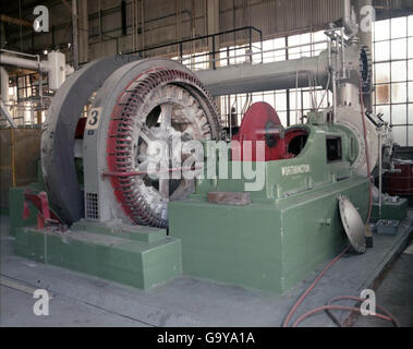 Ein früherer Atlas-Raketentest wurde während des Fluges erfasst und veranschaulicht die bedeutenden Fortschritte der Rakete bei den Antriebs- und Führungssystemen während ihrer Entwicklung. Stockfoto