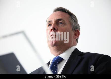 London, UK. 4. Juli 2016. Kredit-Dr. Liam Fox Stand die Führung der konservativen Partei London, Großbritannien 4. Juli 2016: Dinendra Haria/Alamy Live News Stockfoto