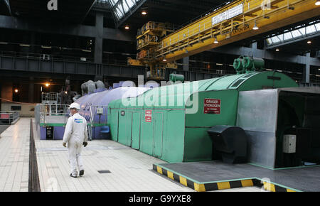 Longannet Kraftwerk Funktion Stockfoto