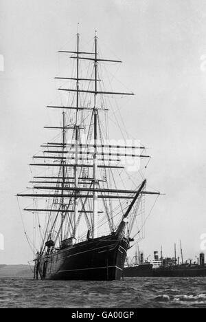 CUTTY SARK, LETZTE DIE CLIPPERS, SEIN NATIONALES DENKMAL Stockfoto