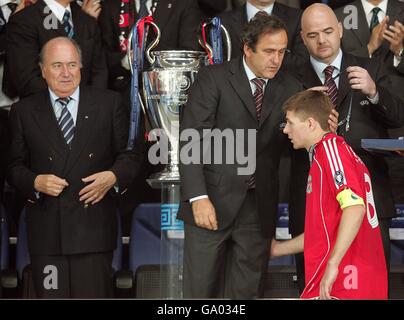 Fußball - UEFA Champions League - Finale - AC Mailand gegen Liverpool - Olympiastadion Stockfoto