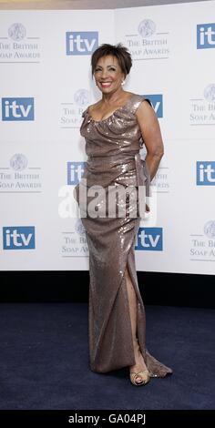 Die British Soap Awards 2007 - Press Room - London Stockfoto