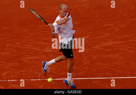 Tennis - French Open 2007 - Tag 10 - Roland Garros Stockfoto