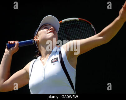 Tennis - Surbiton Trophäe - Tag zwei - Surbiton Schläger und Fitnessclub Stockfoto