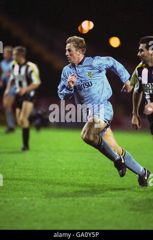 COCA COLA CUP RUNDE DREI. GARY ROWETT, CAMBRIDGE UNITED Stockfoto