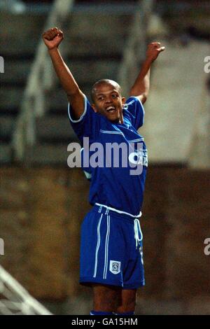 Fußball - bundesweit League Division Two - Port Vale gegen Cardiff City Stockfoto