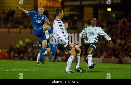 Fußball - bundesweit League Division Two - Port Vale gegen Cardiff City Stockfoto