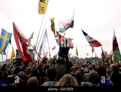 Glastonbury Festival 2007 Stockfoto