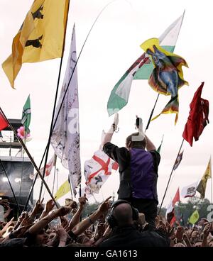 Glastonbury Festival 2007 Stockfoto